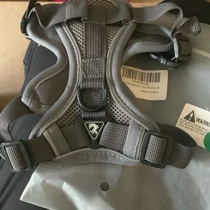 Pet harness grey.  New.